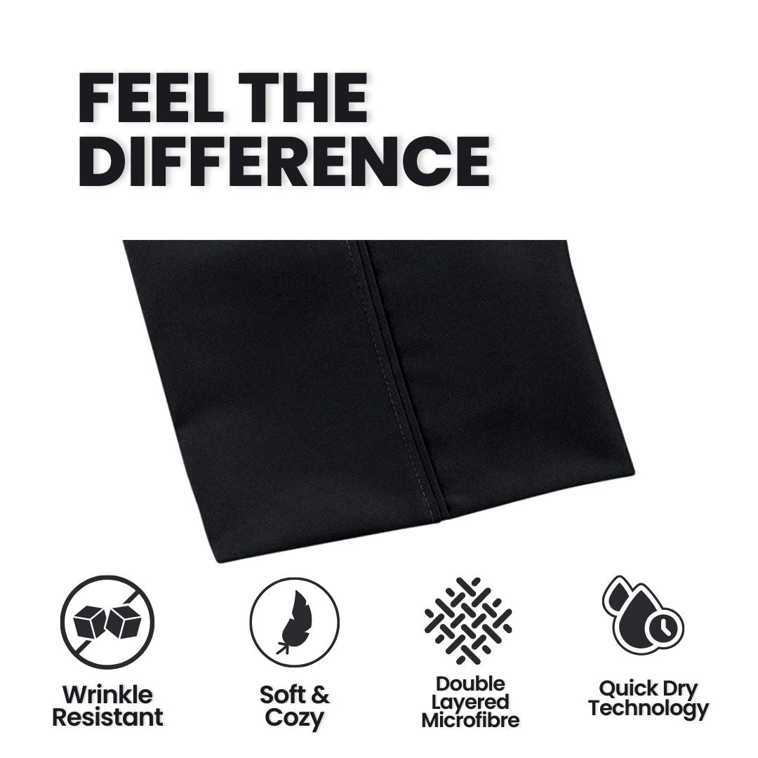 Black Bed Sheet