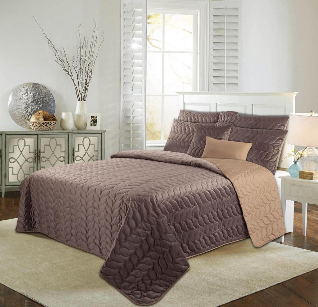 3 PCS QUILT SET VELVET