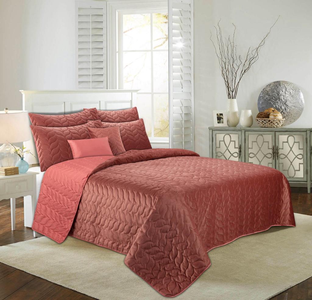 3 PCS QUILT SET VELVET