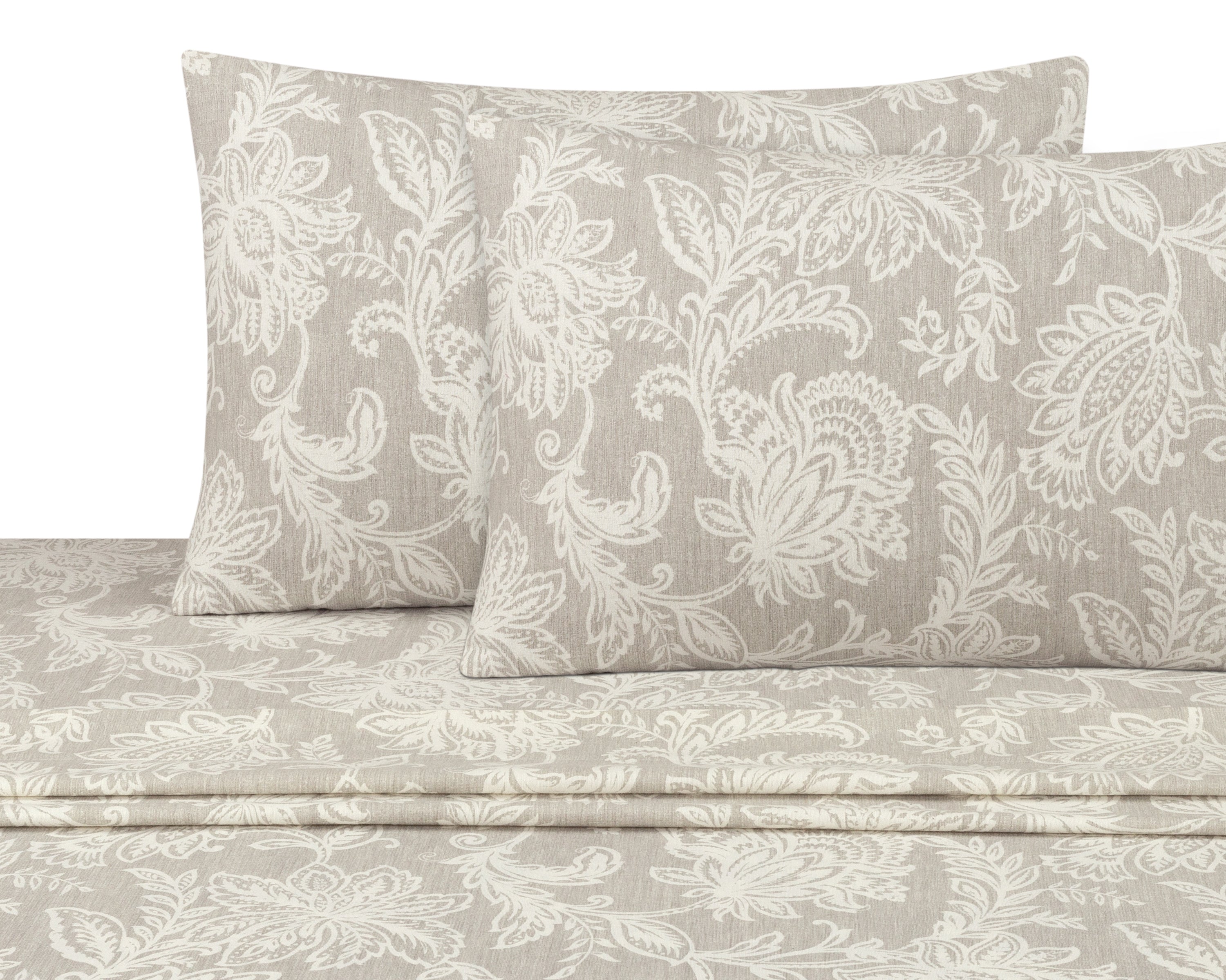FLANNEL 4 PCS BEDSHEET SET PRINT