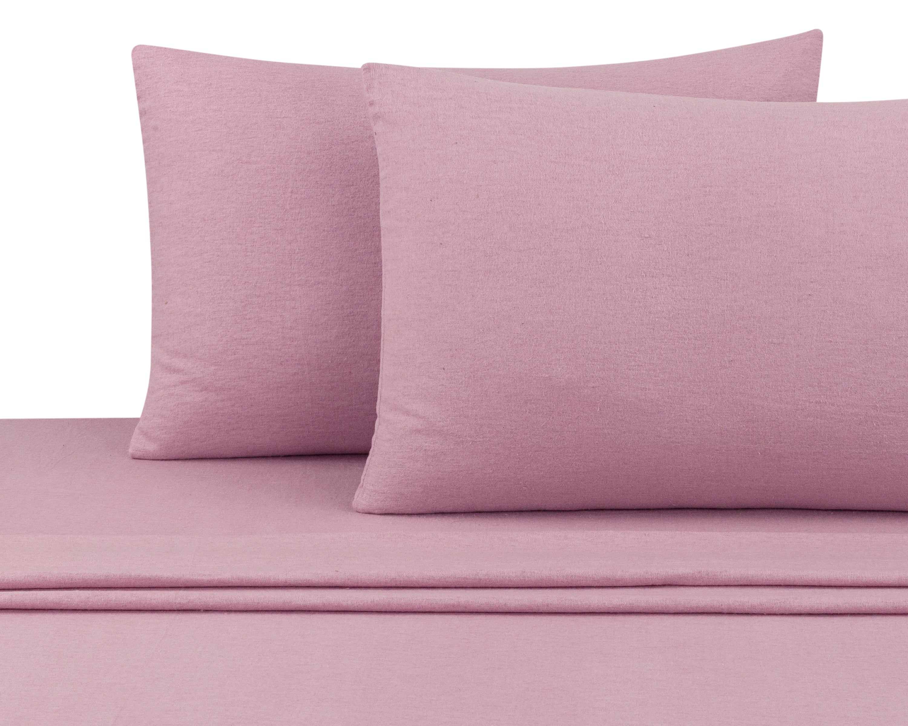 FLANNEL 4 PCS BEDSHEET SET DYED