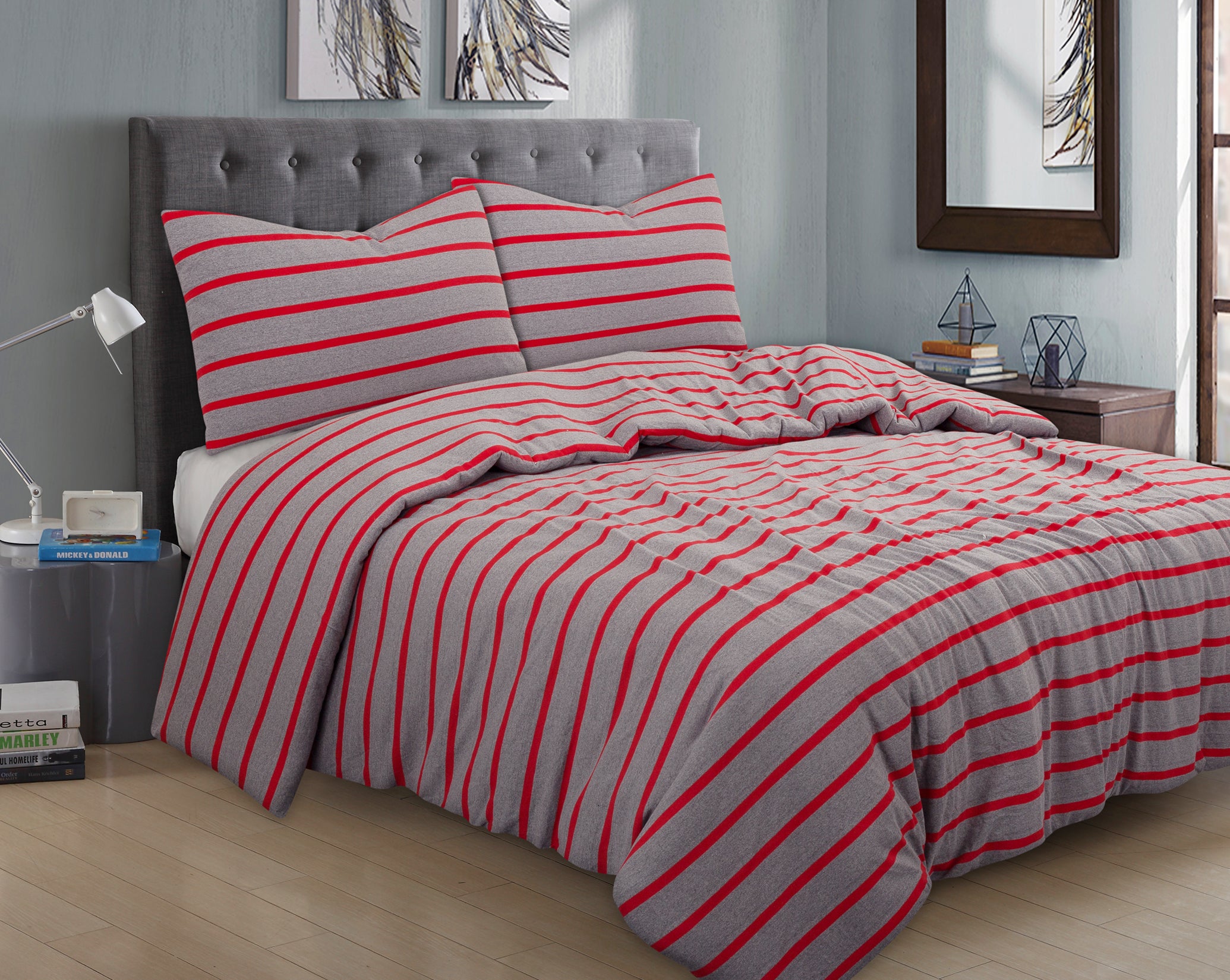 3 PC COMFORTER SET JERSEY