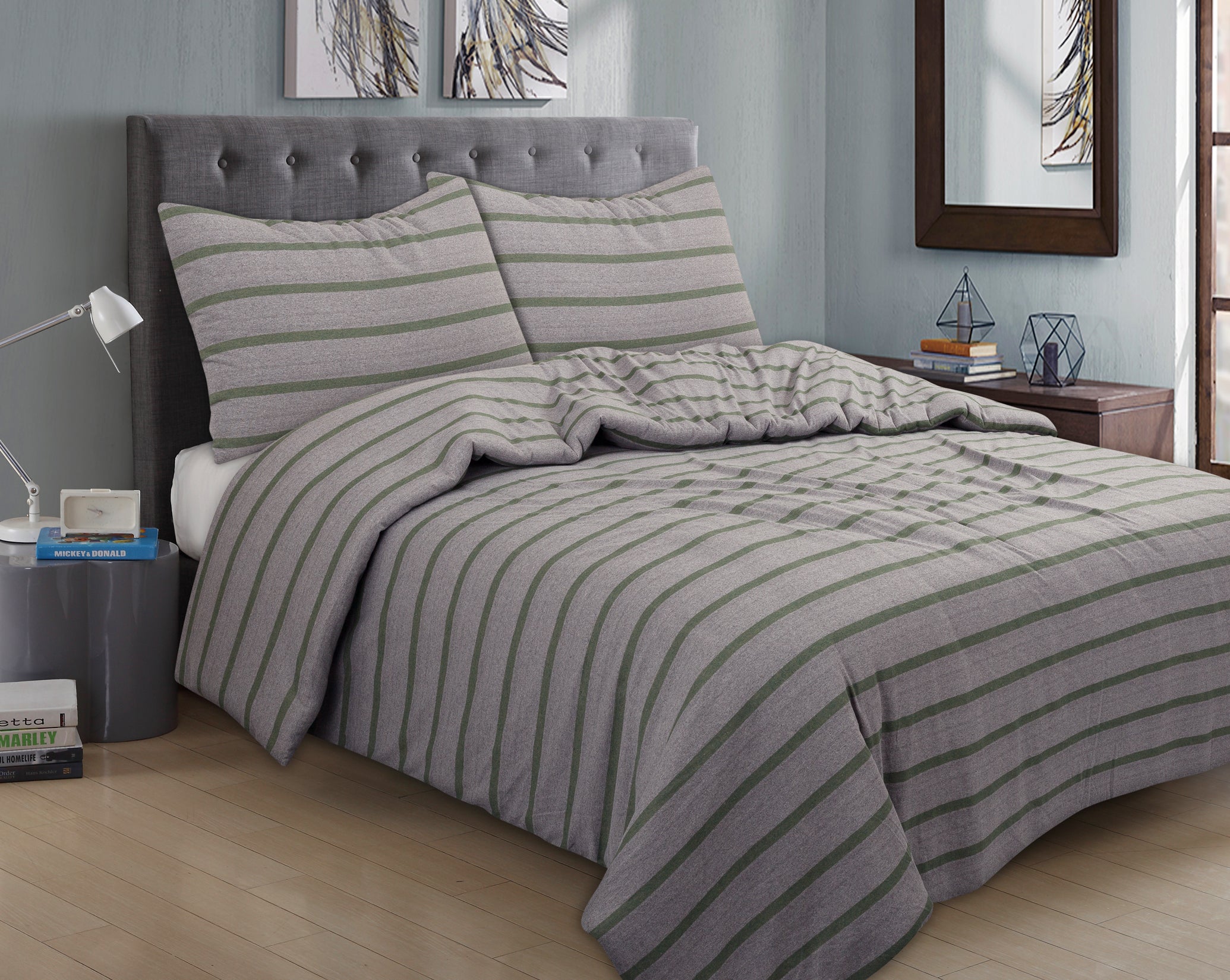 3 PC COMFORTER SET JERSEY