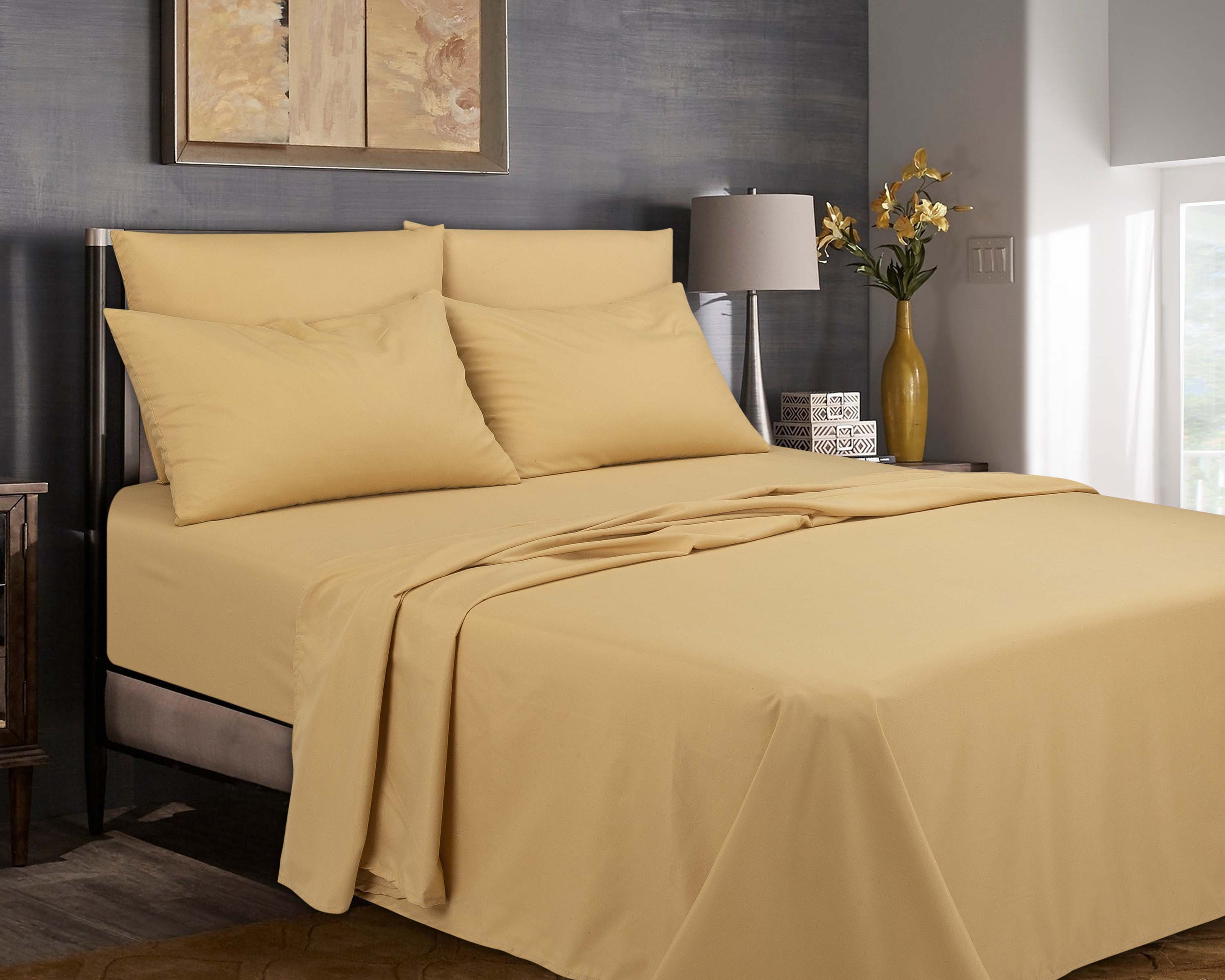 DYED BEDSHEET SET
