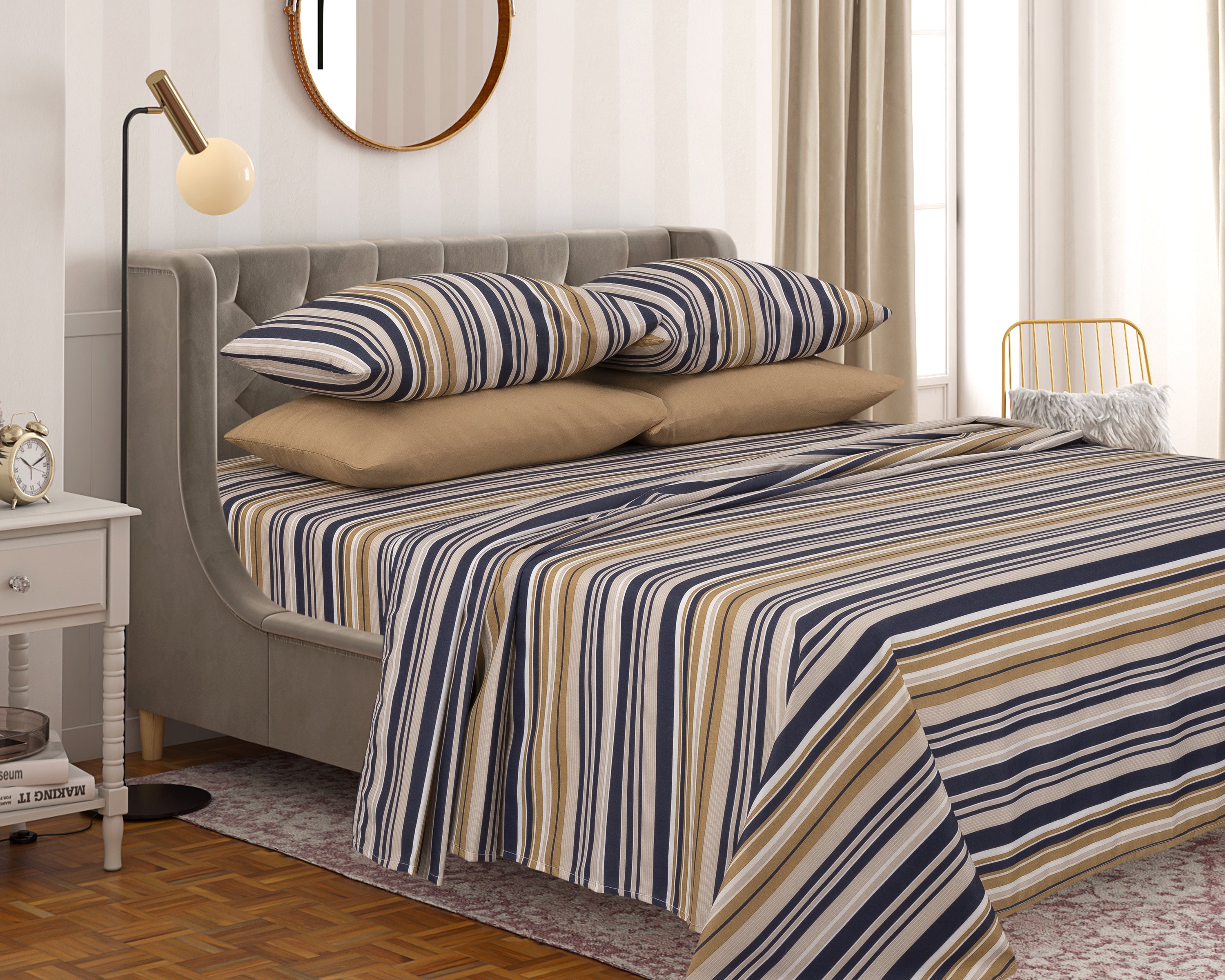 65 GSM 6 PCS BEDSHEET PRINT
