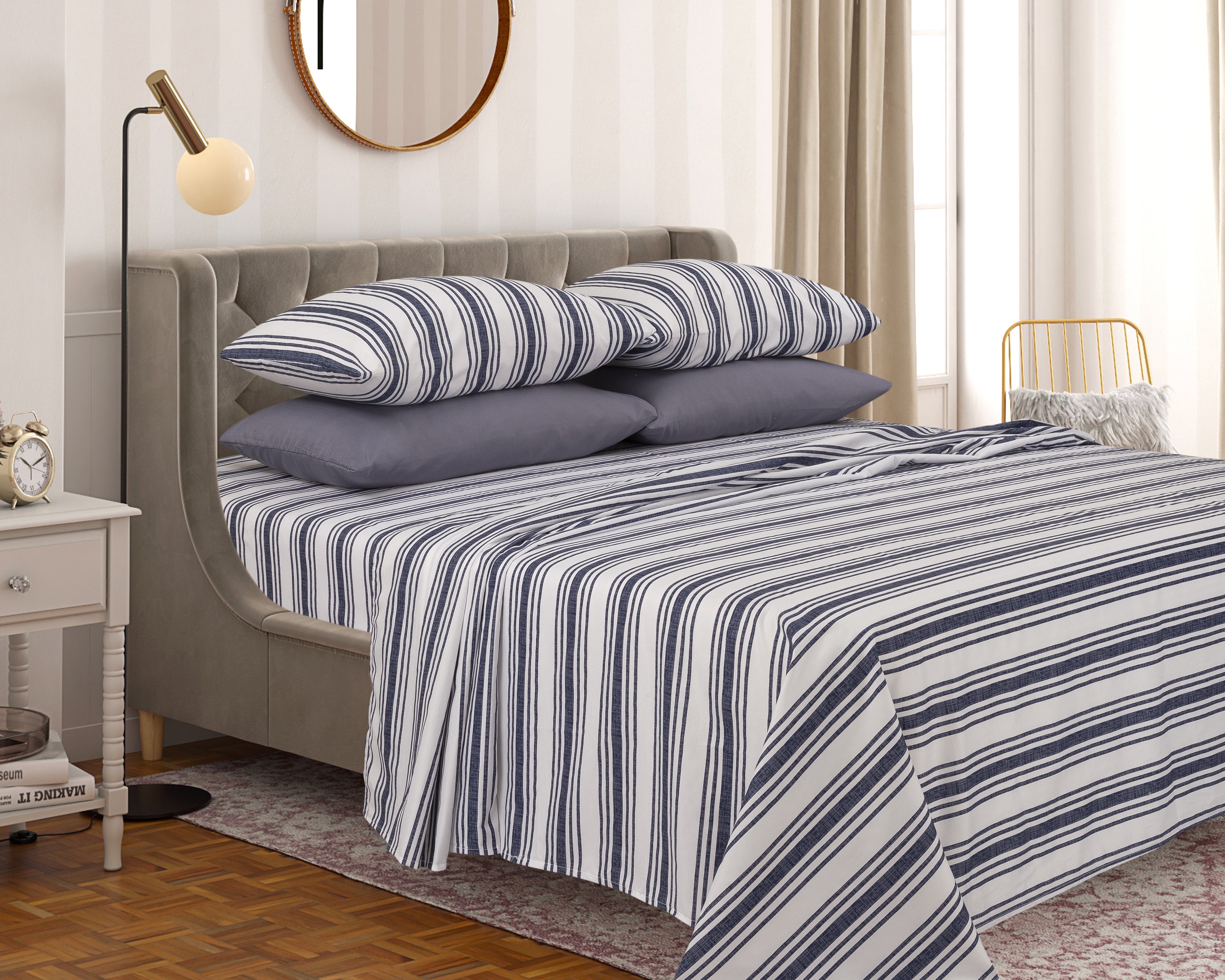 65 GSM 6 PCS BEDSHEET PRINT