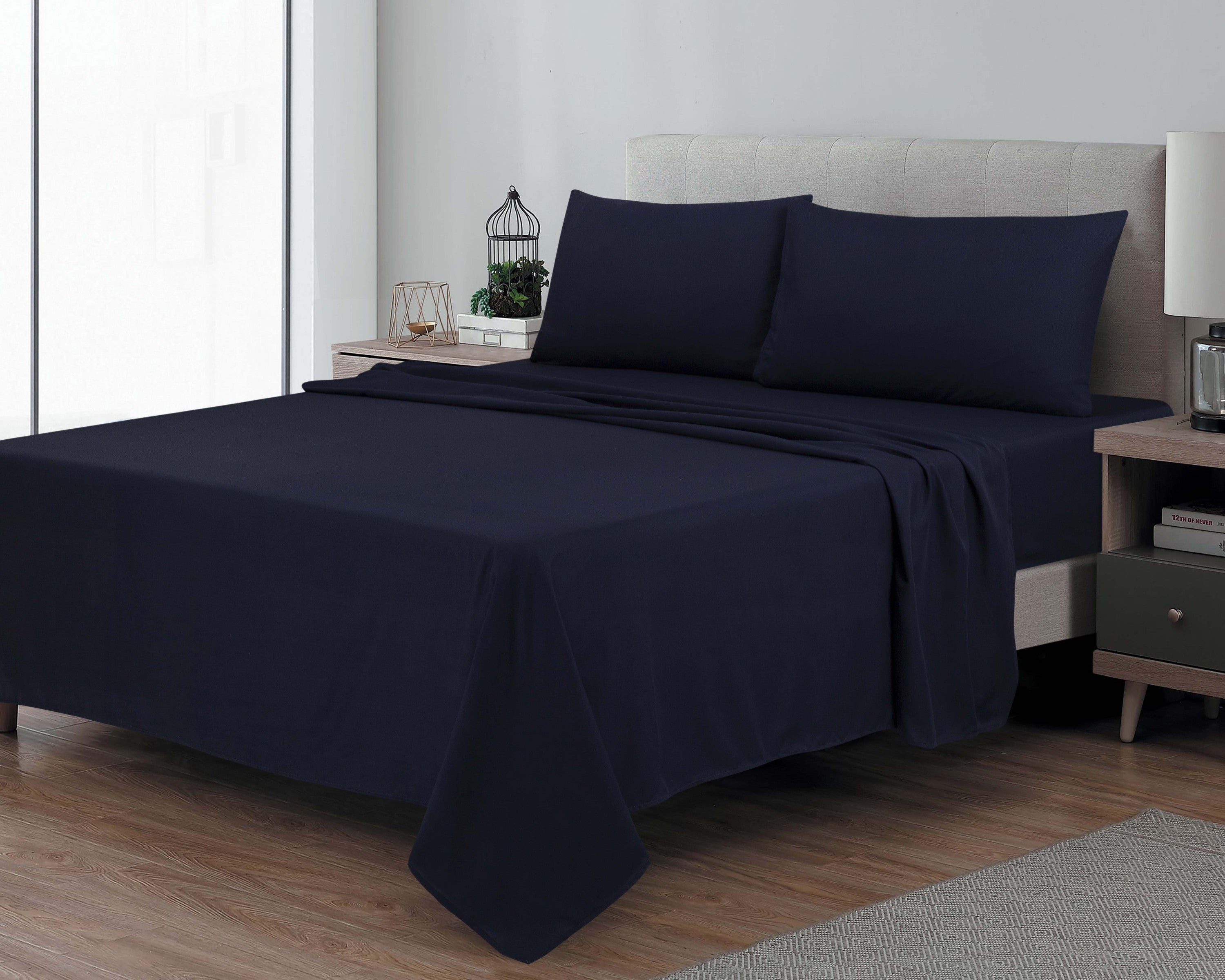 4 pcs sheet set dyed