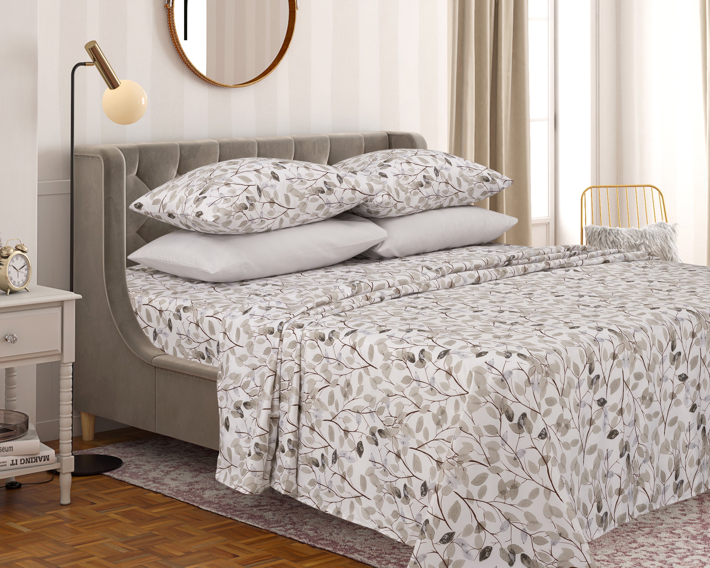 65 GSM 6 PCS BEDSHEET PRINT