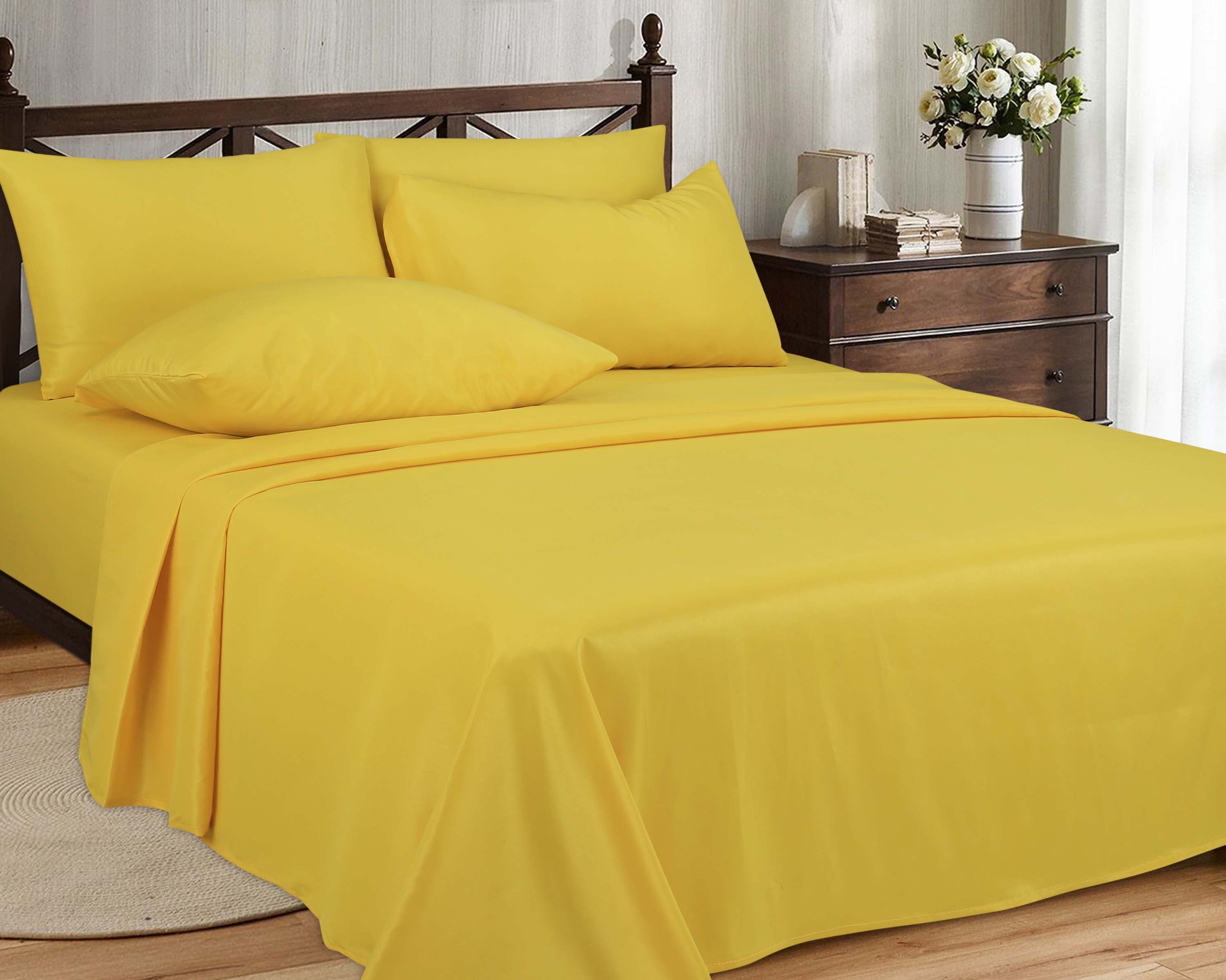 DYED BEDSHEET SET
